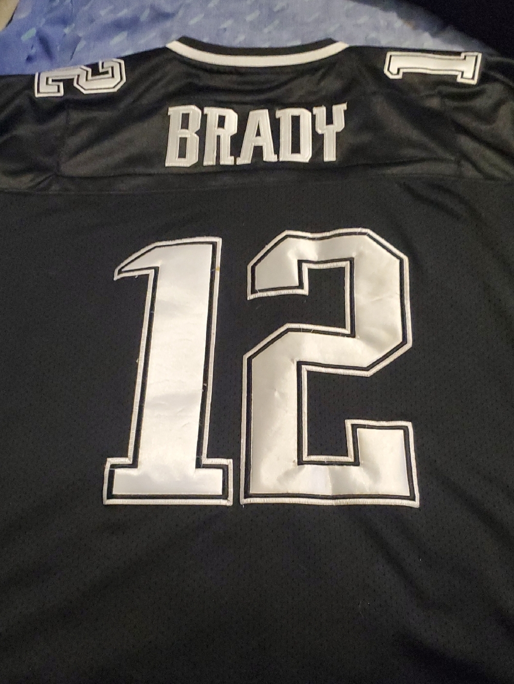 NFL New England Patriots Tom Brady #12 Black and White Jersey...🏈